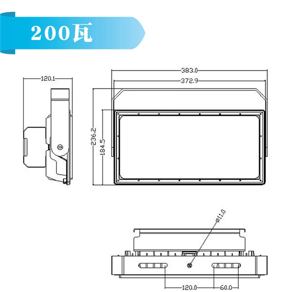 Wall Lamp Architectural 200W Portable 1000W LED Flood Light