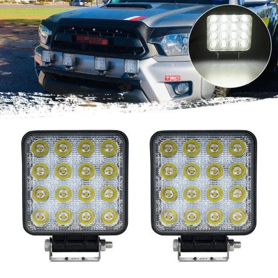 48W Carro Caminhão Offroad Auto Motocicleta Acessórios LED Farol LED Luz de Trabalho (GF